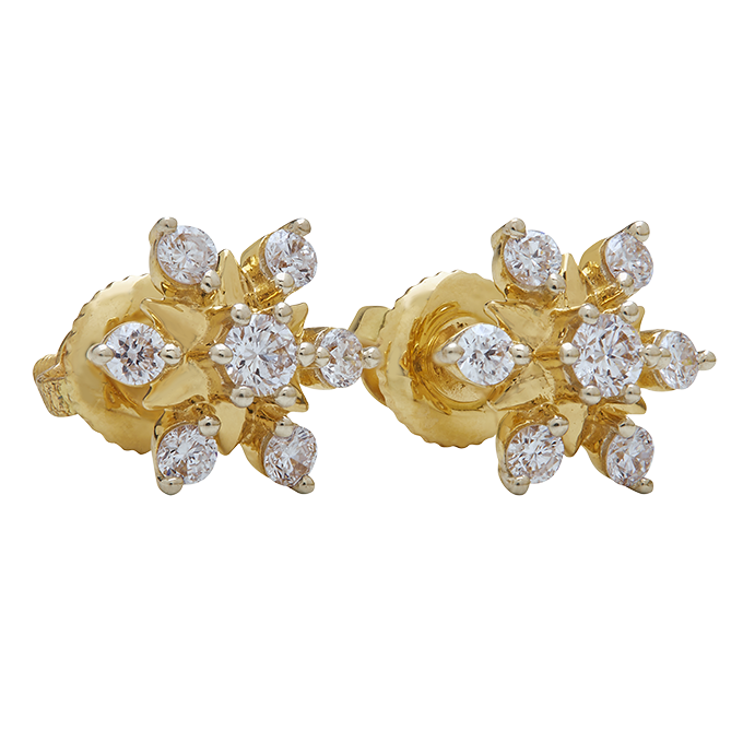 Aukera – Celestial Star Diamond Studs