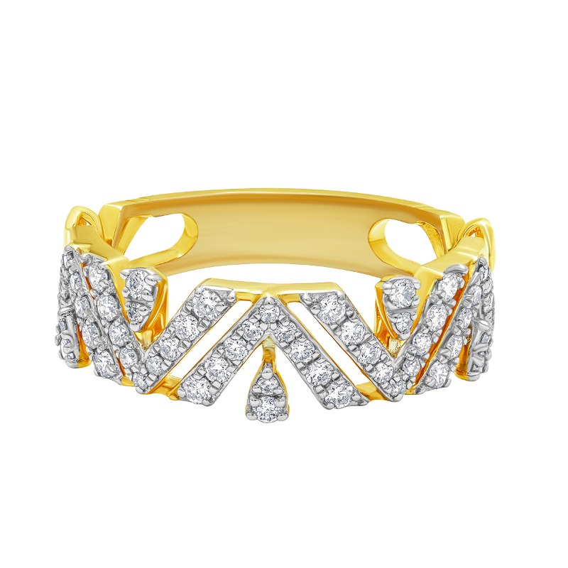 Aukera - Prism Cut Diamond Ring