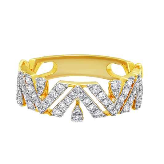 Aukera - Prism Cut Diamond Ring