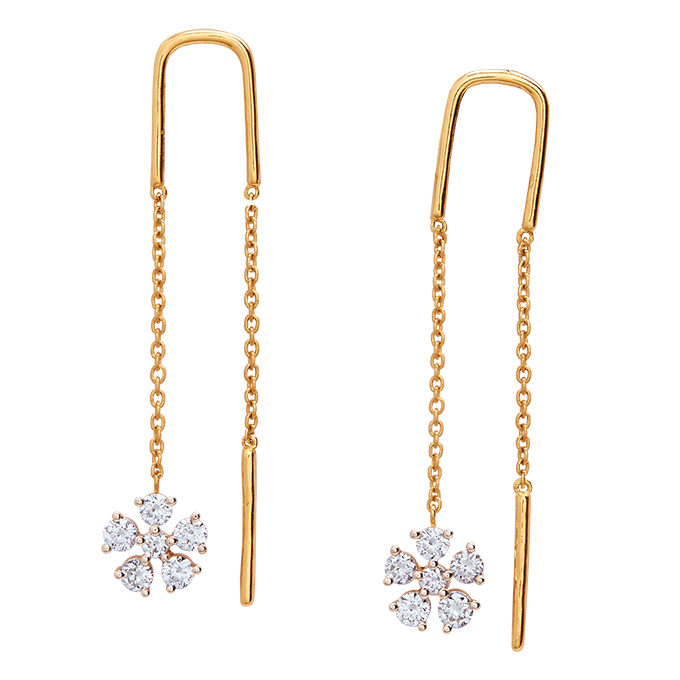 Aukera – Bloom Trail Dangler Earrings