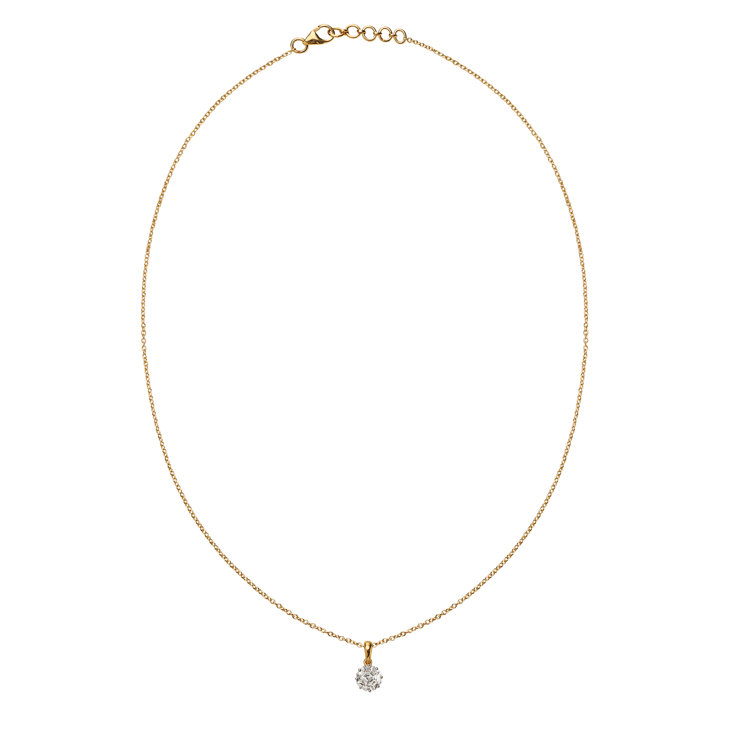 Aukera - Infinity Diamond Pendant