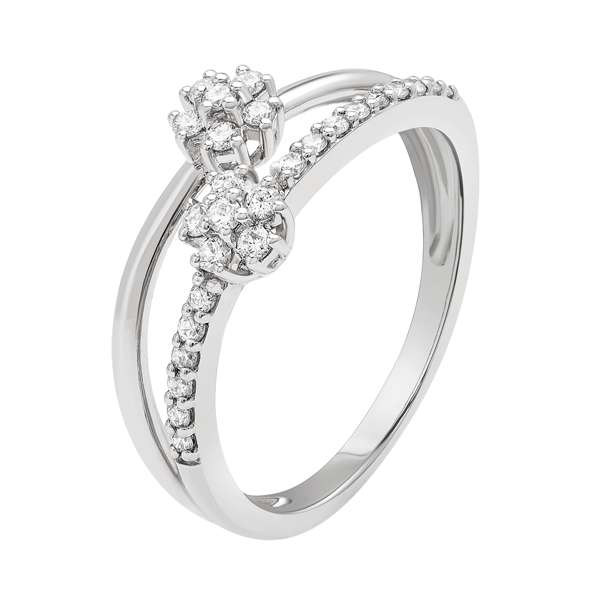 Aukera - Illusion Split Shank Ring