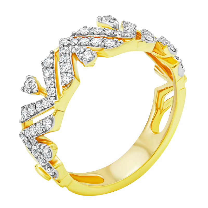 Aukera - Prism Cut Diamond Ring