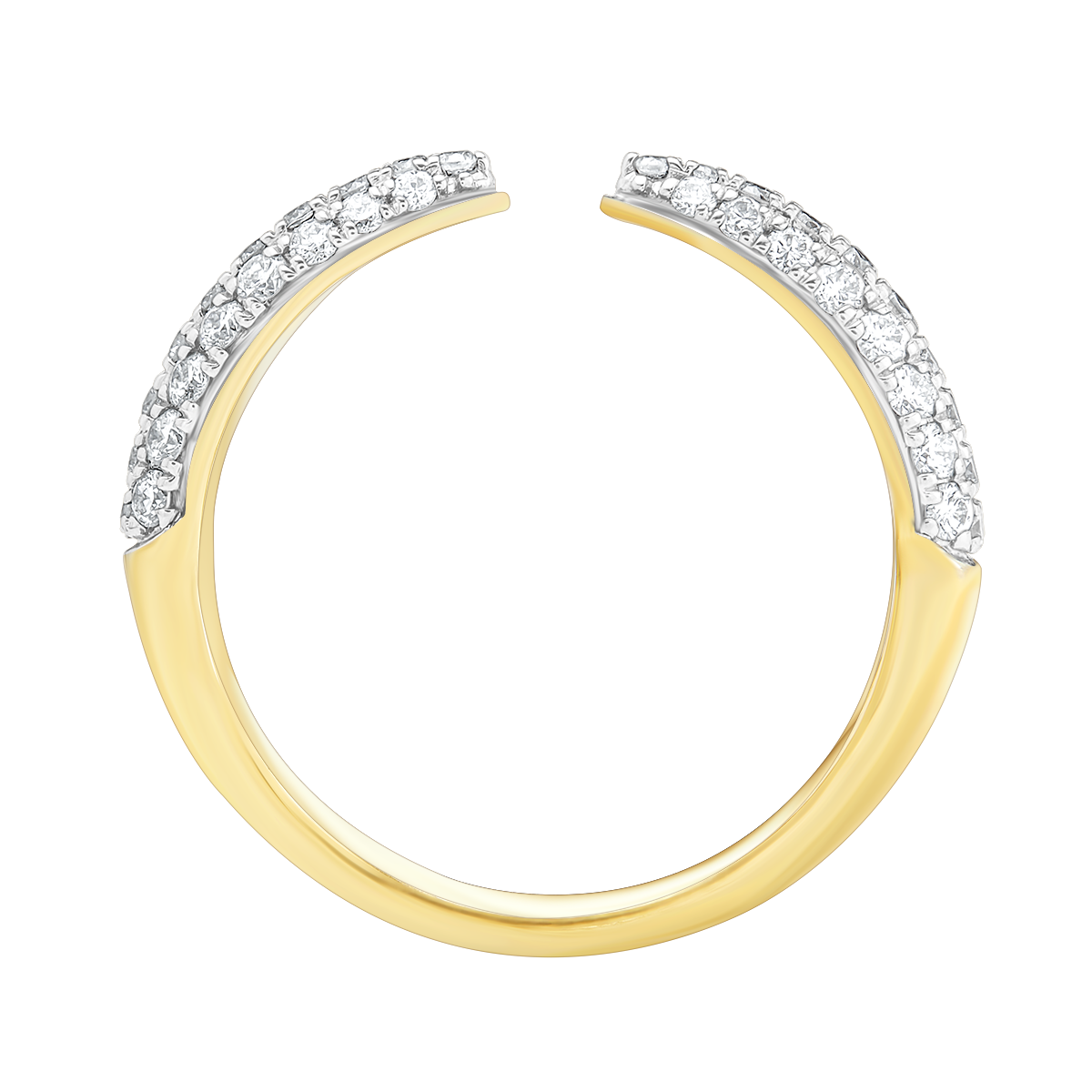 Aukera - Open Top Diamond Ring