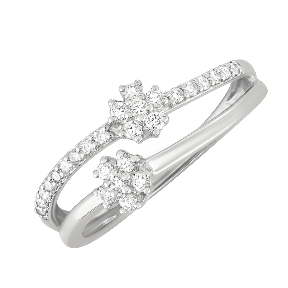 Aukera - Illusion Split Shank Ring