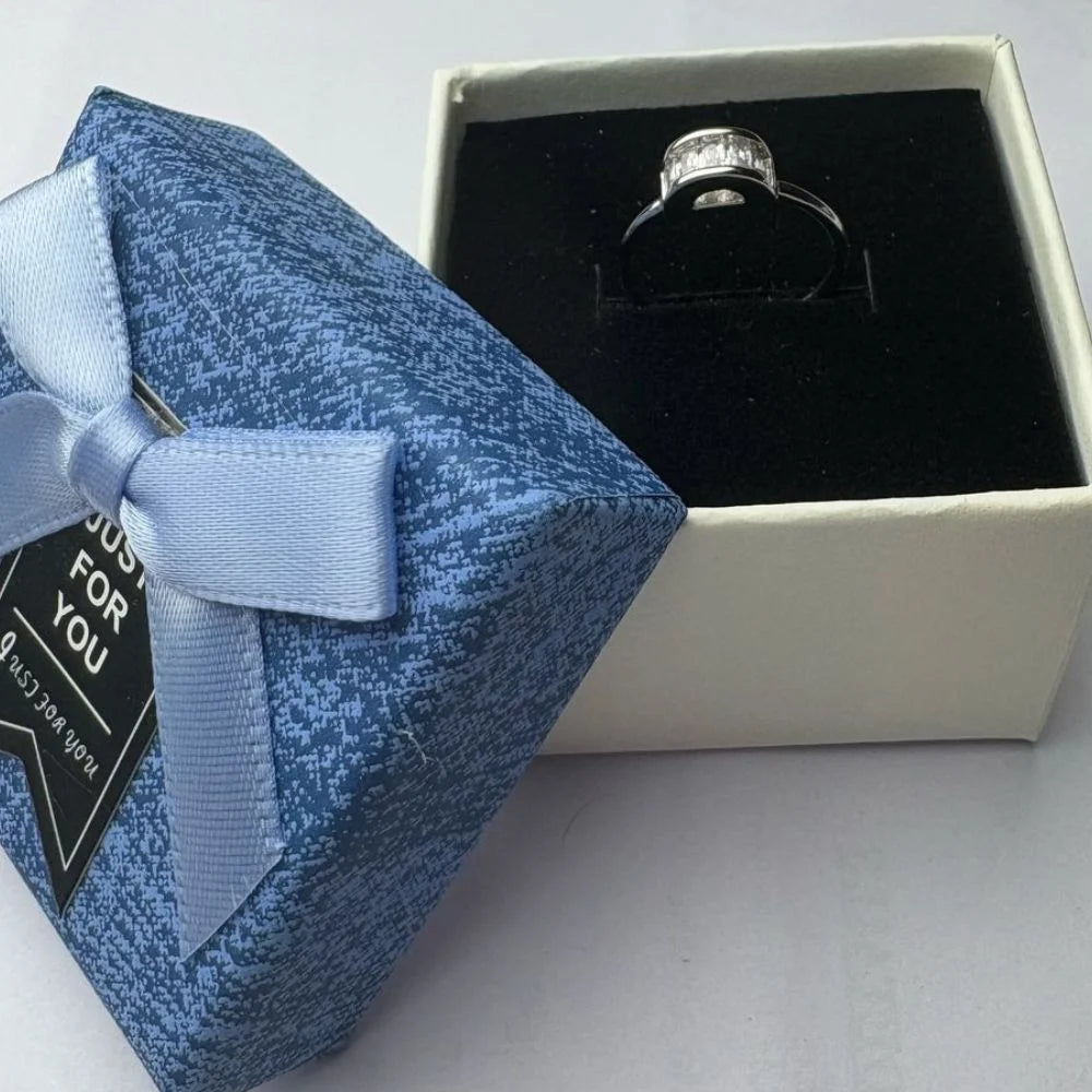 Luminous Arc Adjustable Ring